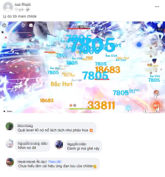 Chán drama, người chơi Genshin đi "lòe" tân thủ bằng giáo án "dọn quái" như hack - Ảnh 4.