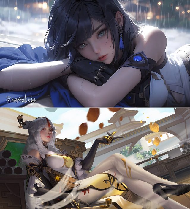 Thiết kế phiên bản nóng, game thủ Genshin khiến nhiều anh em uất ức vì bại trận tháng thử thách - Ảnh 2. Thiết kế phiên bản nóng, game thủ Genshin khiến nhiều anh em uất ức vì bại trận tháng thử thách - Ảnh 2.