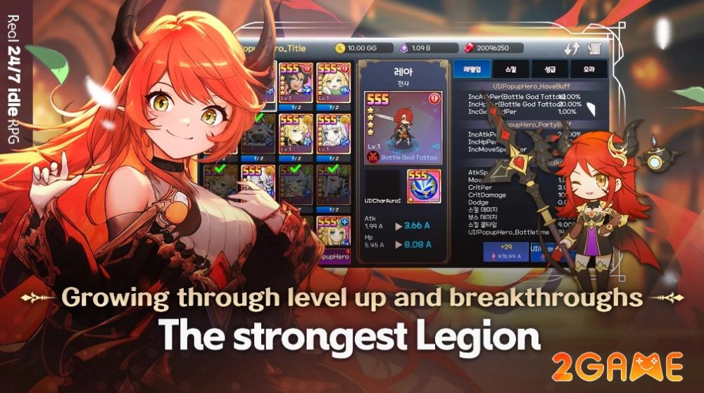 Queens Legion – Game nhập vai nhàn rỗi có dàn nhân vật cực đẹp queens legion 2