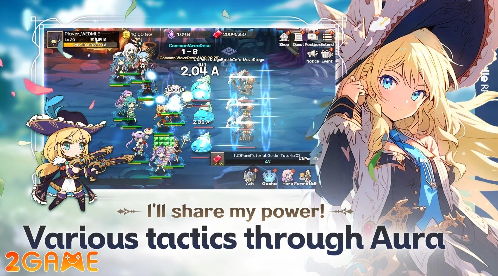 Queens Legion – Game nhập vai nhàn rỗi có dàn nhân vật cực đẹp queens legion 5