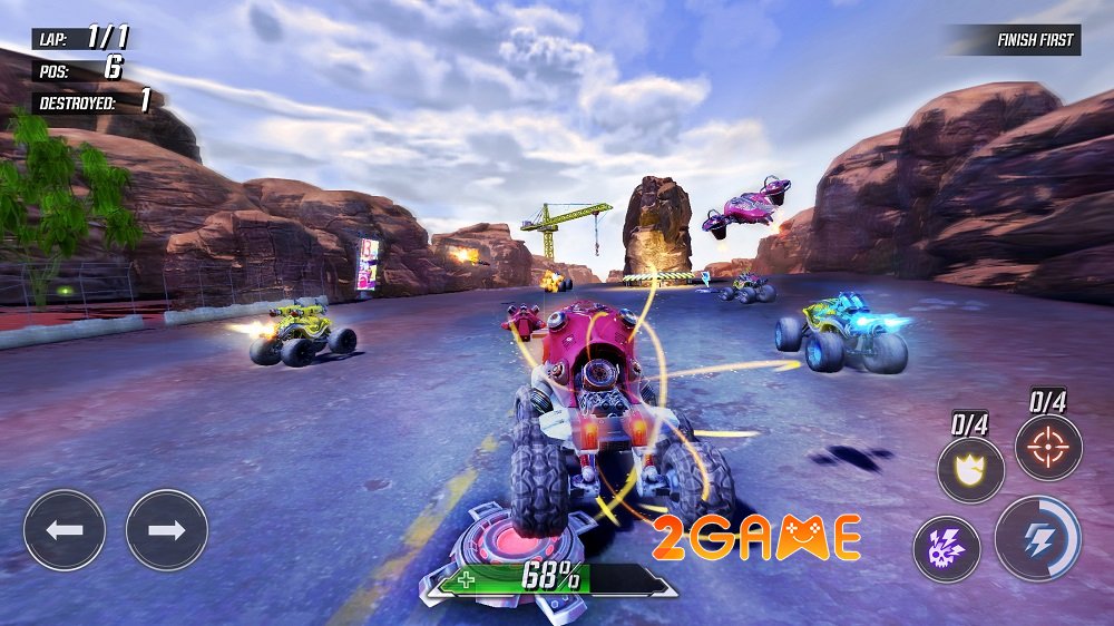 racerocketarenacarextreme-6 Game đua xe tải RACE: Rocket Arena Car Extreme đạt 50 triệu lượt tải xuống trên Google Play racerocketarenacarextreme 6