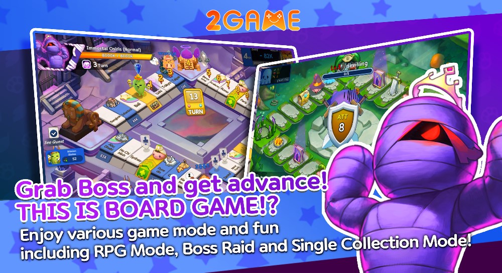 Ragmon Dice Adventure! – Game casual cờ tỷ phú Ragnarok do chính chủ GRAVITY phát hành ragmon dice adventure 4