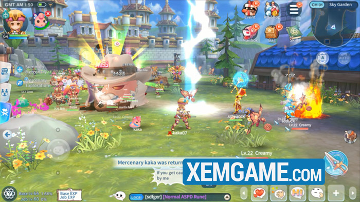 ragnarok-v-returns-2 Ragnarok V: Returns mở thử nghiệm kín ragnarok v returns 2