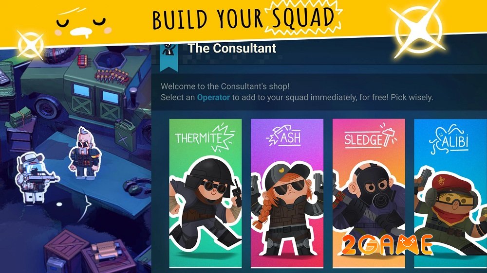 rainbowsixsmol-3 Rainbow Six SMOL – Phiên bản Rainbow Six dễ thương ra mắt trên mobile nhờ Netflix rainbowsixsmol 3