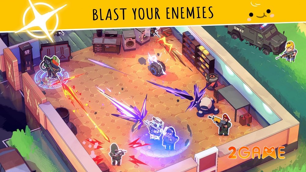 rainbowsixsmol-4 Rainbow Six SMOL – Phiên bản Rainbow Six dễ thương ra mắt trên mobile nhờ Netflix rainbowsixsmol 4