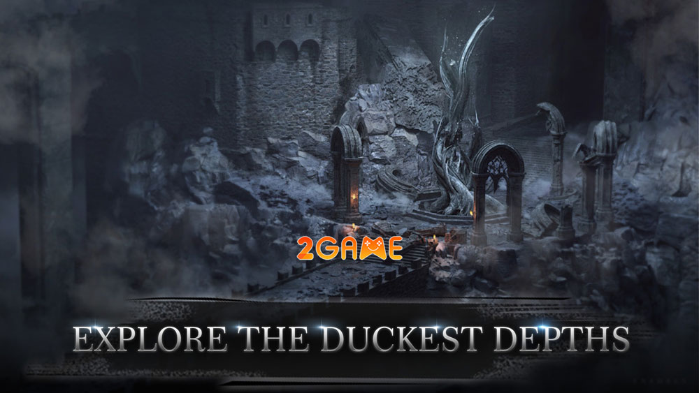 Bối cảnh ngục tối hấp dẫn trong game ARPG Raziel Rebirth