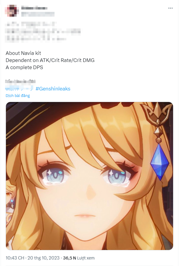 Lộ thông tin của mỹ nữ mới, Genshin có đang tạo ra quá nhiều chủ công? - Ảnh 3.