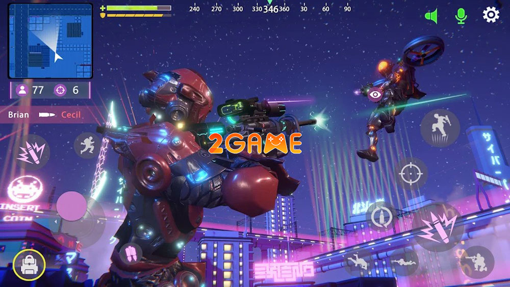 Robot Destruction Royal – Game sinh tồn bối cảnh cyberpunk mới lạ hấp dẫn robot destruction royal 2