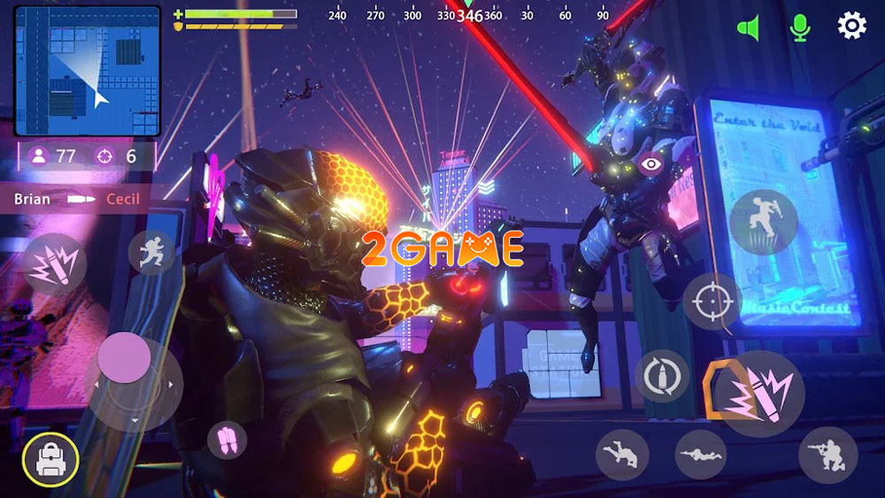 Robot Destruction Royal – Game sinh tồn bối cảnh cyberpunk mới lạ hấp dẫn robot destruction royal 3