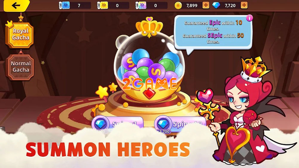 Chỉ huy đội quân anh hùng chống lại kẻ thù đáng yêu trong game thủ thành Royal Guardians royal guardians 1