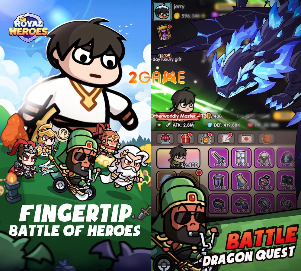 royal-heroes-1 Royal Heroes – Game mở rương kết hợp với lối chơi chiến thuật? royal heroes 1