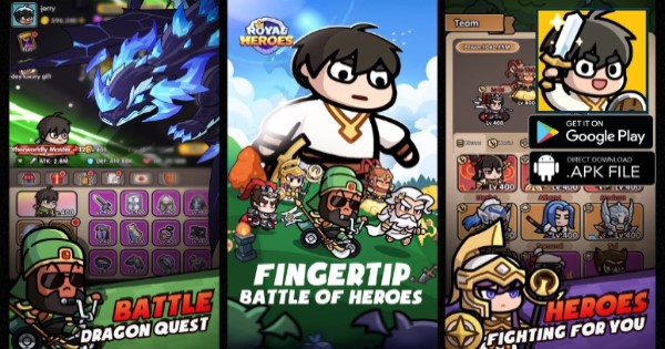 Royal Heroes – Game mở rương kết hợp với lối chơi chiến thuật? royal heroes thumbjpg