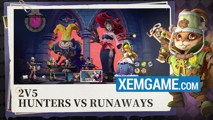 Sanity Chase là tựa game trốn tìm đối kháng mới đầy thú vị sanity chase gioi thieu game 2