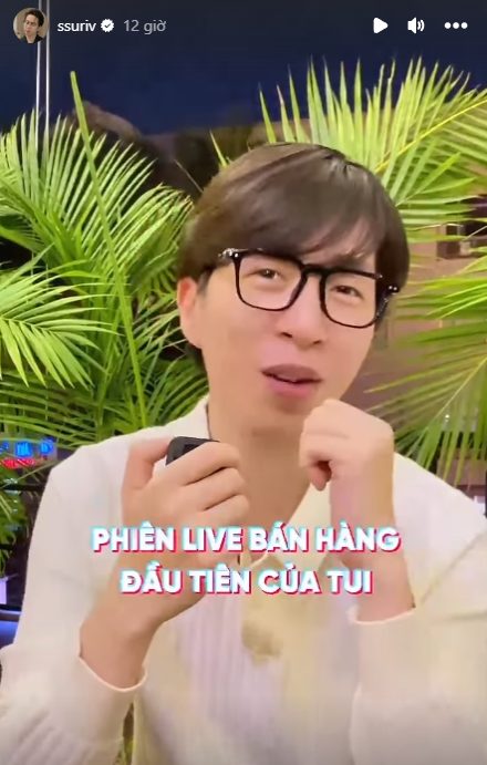 Sau PewPew, thêm một thành viên của Tứ hoàng livestream bán hàng - Ảnh 3.