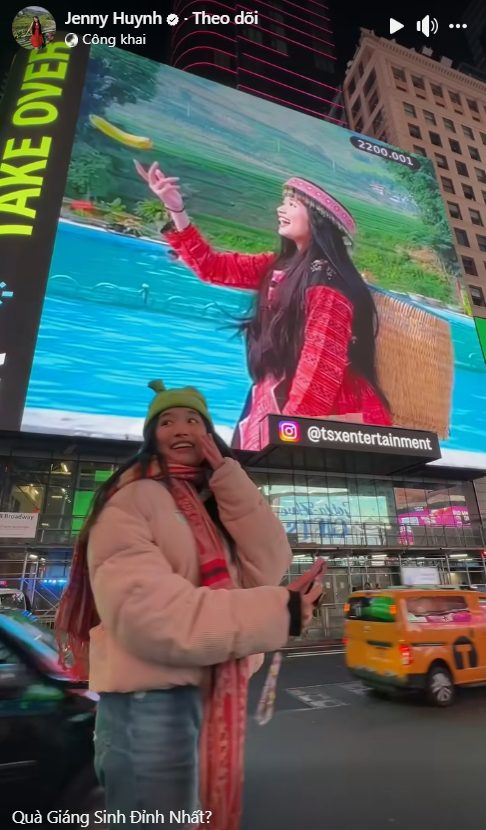 Nữ YouTuber Việt xuất hiện trên "thánh địa" quảng cáo Mỹ, dân tình tò mò ai "chống lưng"?- Ảnh 2. Nữ YouTuber Việt xuất hiện trên "thánh địa" quảng cáo Mỹ, dân tình tò mò ai "chống lưng"?- Ảnh 2.