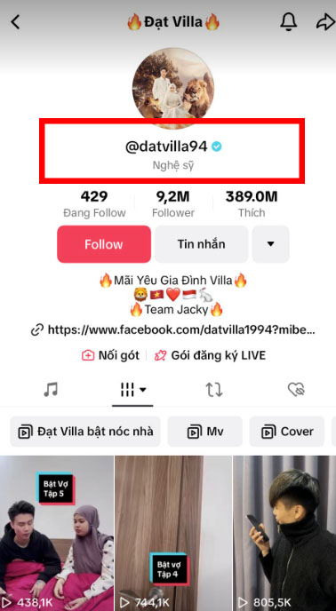 Kênh TikTok hơn 9 triệu follow, Đạt Villa "nhận vơ" danh xưng mỹ miều, bị dân tình cười chê - Ảnh 2.