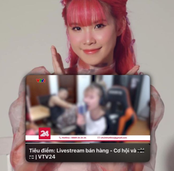 Nữ streamer nổi tiếng bất ngờ bị VTV "bế" lên sóng, chuyện gì đây? - Ảnh 2. Nữ streamer nổi tiếng bất ngờ bị VTV "bế" lên sóng, chuyện gì đây? - Ảnh 2.