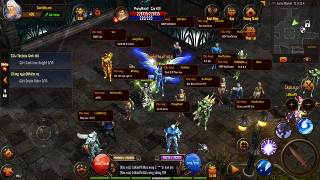 Bất ngờ với tựa game MU Online chuyển thể mobile do người Việt tự sản xuất, tái hiện nguyên bản siêu phẩm từng làm say đắm thế hệ game thủ 8-9x - Ảnh 4. Bất ngờ với tựa game MU Online chuyển thể mobile do người Việt tự sản xuất, tái hiện nguyên bản siêu phẩm từng làm say đắm thế hệ game thủ 8-9x - Ảnh 4.