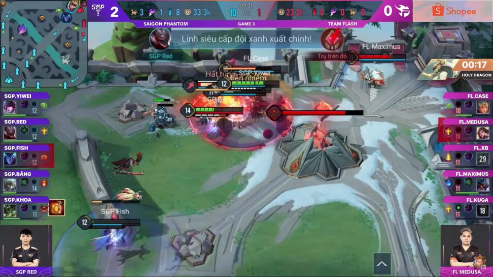 screenshot2055 Liên Quân Mobile: Team Flash thua đậm trước Saigon Phantom khiến người hâm mộ vô cùng thất vọng screenshot2055