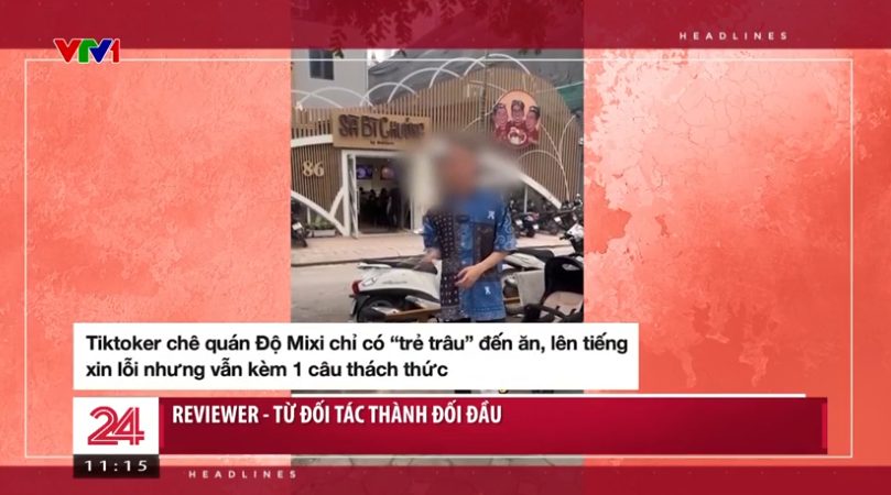 TikToker review khách của Sà Bì Chưởng toàn 'trẻ trâu' bị 'bế' lên sóng truyền hình - Ảnh 2.