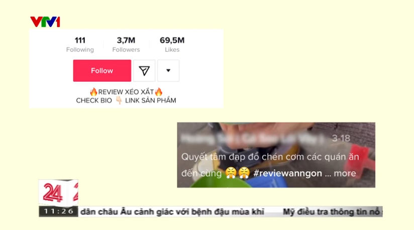 TikToker review khách của Sà Bì Chưởng toàn 'trẻ trâu' bị 'bế' lên sóng truyền hình - Ảnh 3.