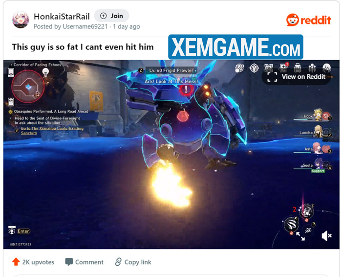 screenshot_1-8 Honkai: Star Rail có lỗi khá kỳ lạ khiến Boss có 100% né tránh screenshot 1 8