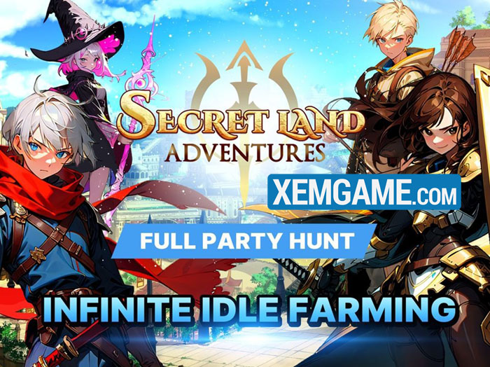 Secret Land Adventure: tựa game idle nhập vai siêu giải trí secret land adventure 1