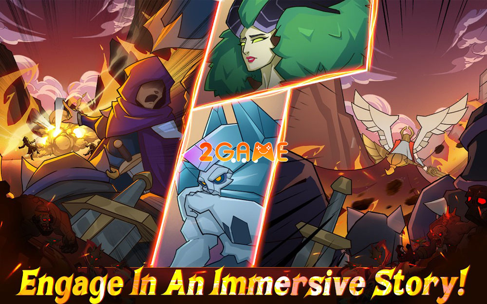 Điều động đội quân sử thi chống lại thế lực bóng tối cùng game nhập vai Shadow Soul: RPG Dungeon Raid shadow soul rpg dungeon raid 2