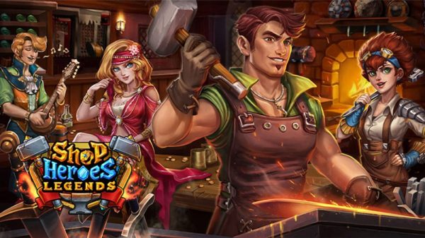 Shop Heroes Legends: Trở thành nhà buôn vũ khí huyền thoại shop heroes legends 4jpg