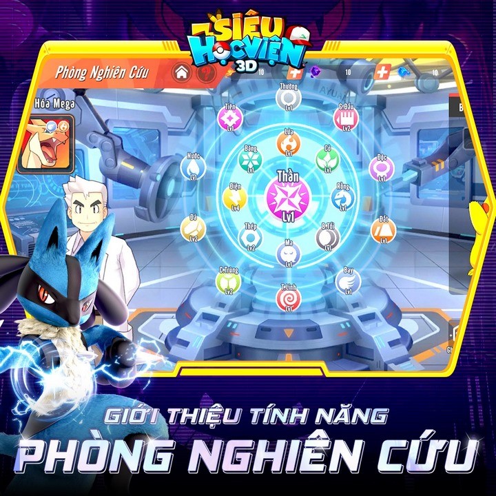 Siêu Học Viện 3D: Game thủ Việt sắp được trải nghiệm game Pokemon thế hệ mới Siêu Học Viện 3D: Game thủ Việt sắp được trải nghiệm game Pokemon thế hệ mới