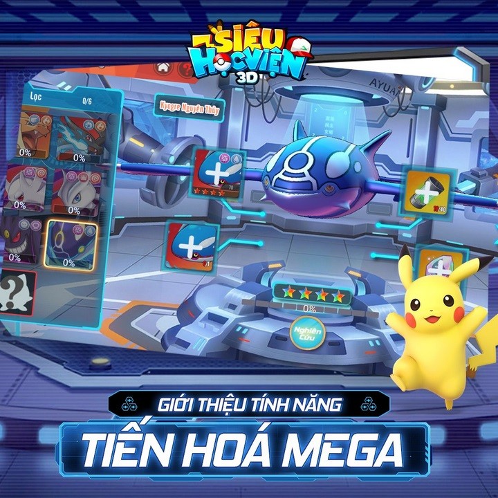 Siêu Học Viện 3D: Game thủ Việt sắp được trải nghiệm game Pokemon thế hệ mới Siêu Học Viện 3D: Game thủ Việt sắp được trải nghiệm game Pokemon thế hệ mới