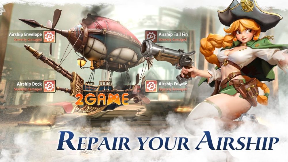 Xây dựng vương quốc trên mây trong game chiến thuật Skyland Wars skyland wars 2