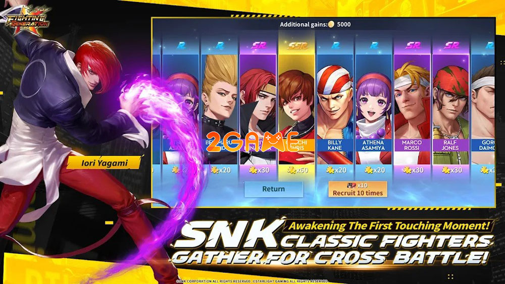 snk-fighting-masters-1-1 Game thẻ tướng SNK: Fighting Masters với dàn nhân vật chuẩn nguyên tác The King of Fighters chơi cực chiến snk fighting masters 1 1