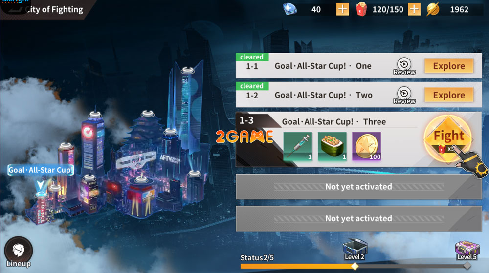 Những cửa ải trong game thẻ tướng SNK: Fighting Masters Những cửa ải trong game thẻ tướng SNK: Fighting Masters