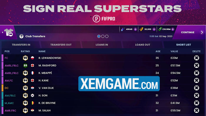 Soccer Manager ra mắt phiên bản 2024 với nhiều cải tiến soccer manager 2024 4