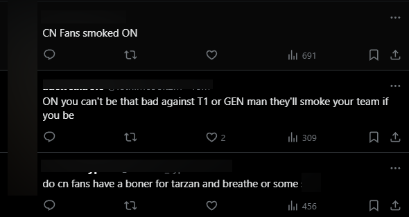 Khán giả cũng lo lắng cho BLG Khán giả cũng lo lắng cho BLG