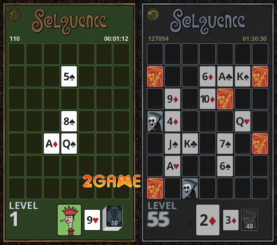 Solquence – Game giải đố kết hợp giữa chiến thuật và bài poker cổ điển solquence 2