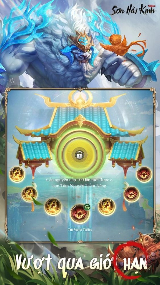 Đắm chìm trong thế giới thần thoại Trung cổ tuyệt đẹp trong Sơn Hải Kinh 3D Mobile