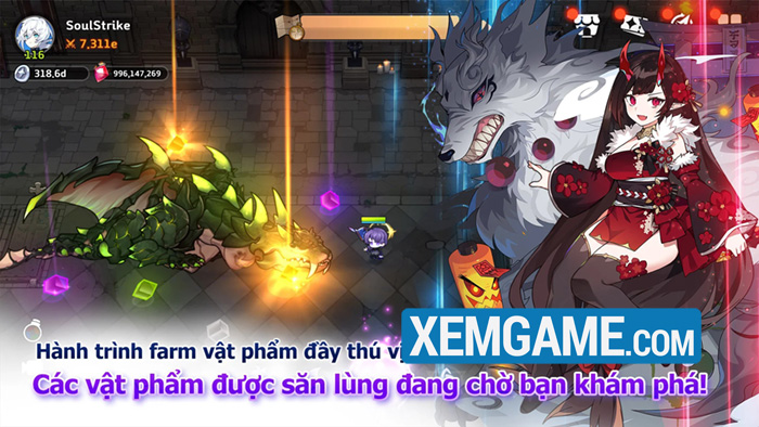 soul-strike-idle-custom-hero-6 Soul Strike: Idle Custom Hero – game idle hay và đồ họa đẹp cho bạn thưởng lãm soul strike idle custom hero 6