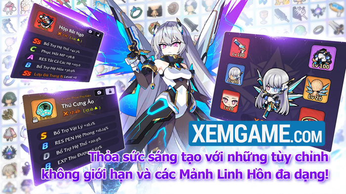 soul-strike-idle-custom-hero-7 Soul Strike: Idle Custom Hero – game idle hay và đồ họa đẹp cho bạn thưởng lãm soul strike idle custom hero 7