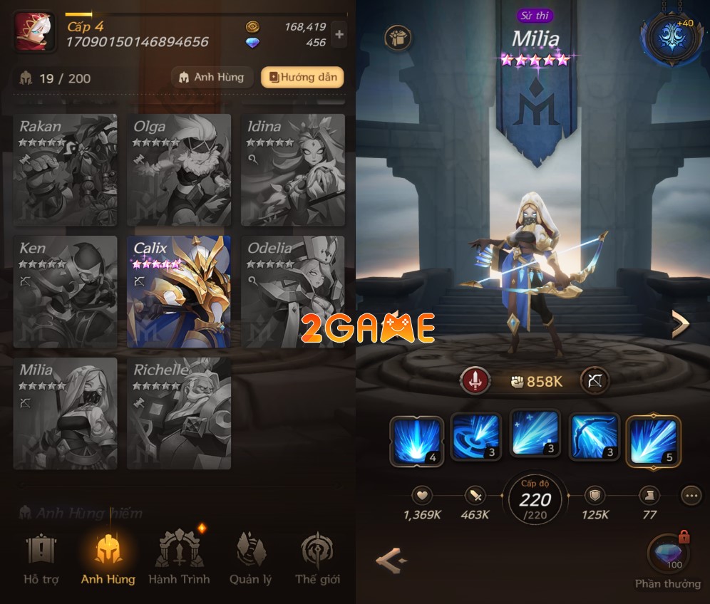 Khám phá các đội hình đang được tin dùng trong game Souls souls 2