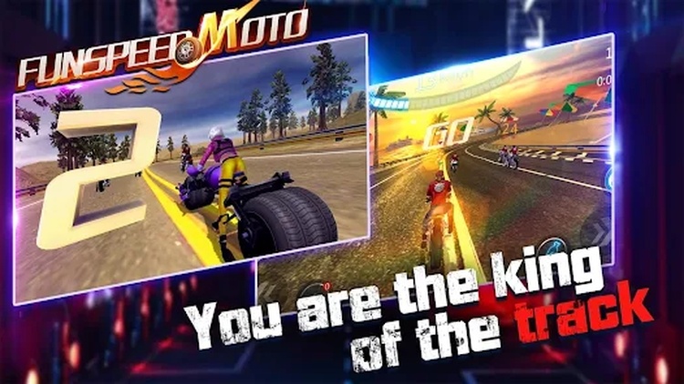 Speed Moto Drift - Game đua xe mang phong cách huyền thoại Road Rash speed moto drift android ios 3