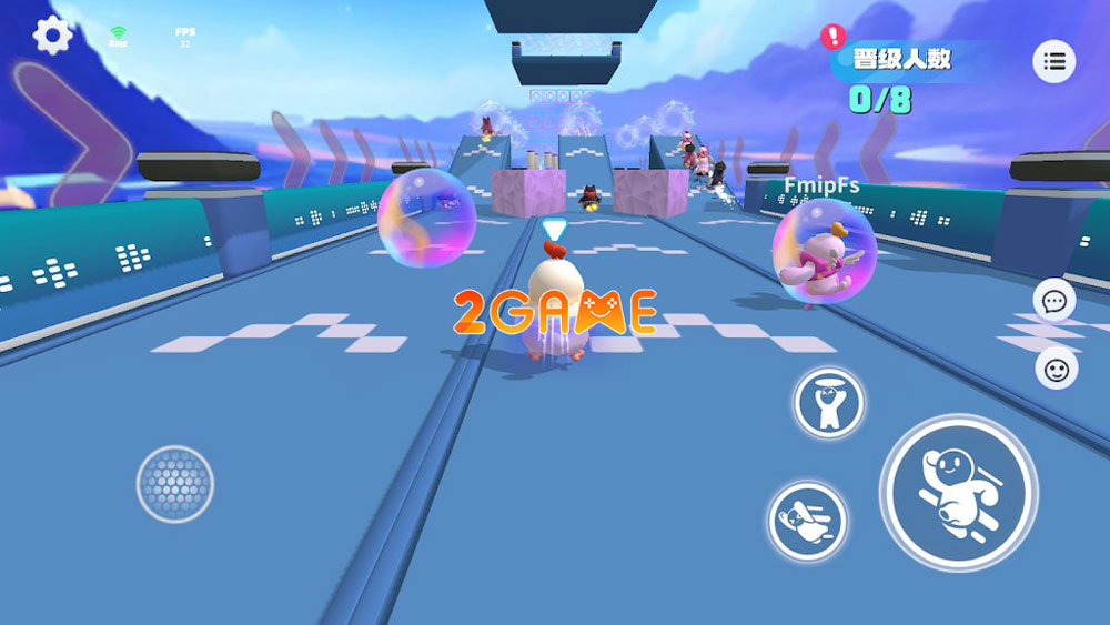 sprintsguys-4 Sprintsguys là một trong những tựa game mobile có lối chơi và đồ họa giống Fall Guys