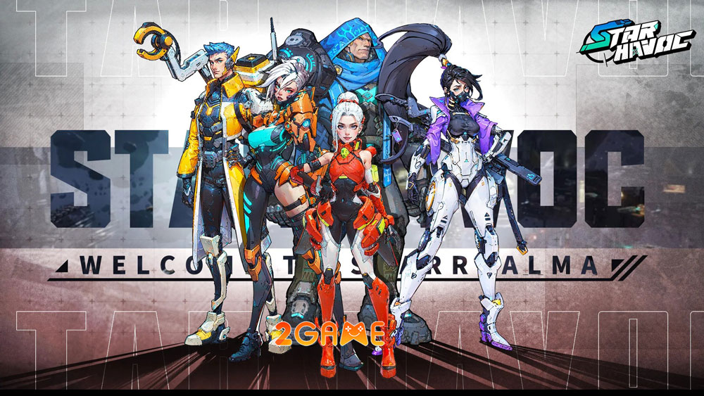 star-havoc-1 Star Havoc – Game hành động bắn súng đậm chất cyberpunk star havoc 1