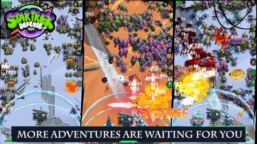 Star Trek Defense – Game chiến thuật phòng thủ tháp khám phá không gian vũ trụ startrekdefense 6