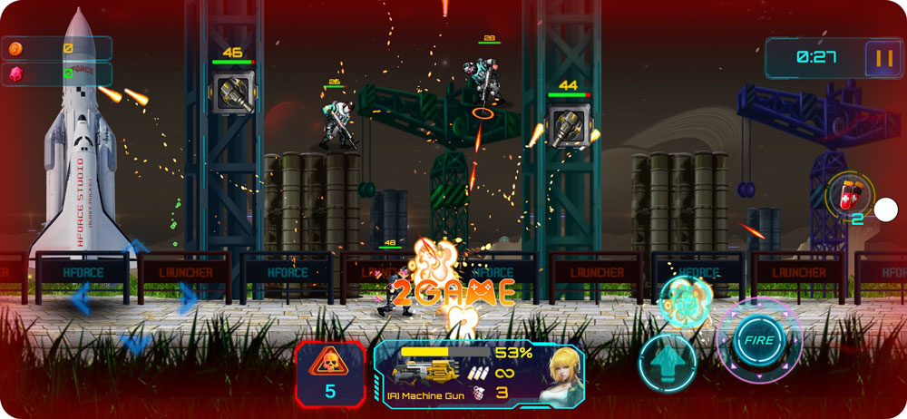 Gameplay hấp dẫn của game SteelWarriors