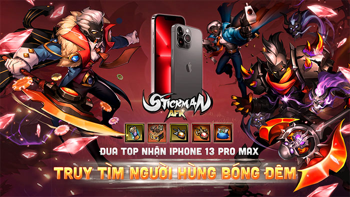Mục sở thị những tính năng độc nhất vô nhị từ Stickman AFK, công bố lộ trình ra mắt stickman afk 25 9 2
