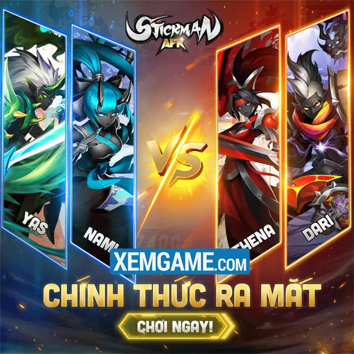 Nhân dịp ra mắt, Stickman AFK tặng 1000 giftcode độc quyền stickman afk giftcode 1