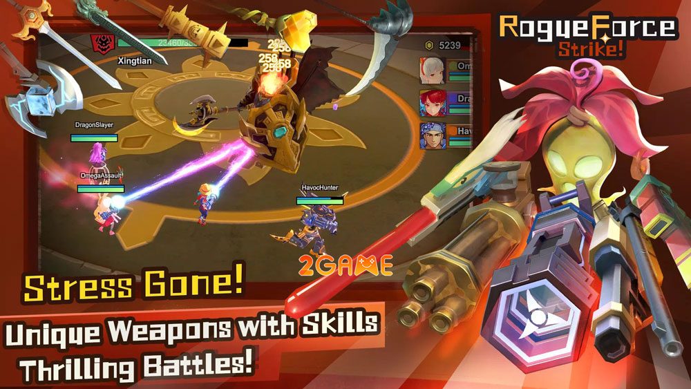 Vũ khí tối thượng của game roguelike Strike Rogue Force Vũ khí tối thượng của game roguelike Strike Rogue Force