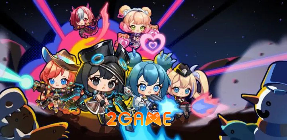 Dàn nhân vật đáng yêu của game roguelike Survival Shooter Dàn nhân vật đáng yêu của game roguelike Survival Shooter